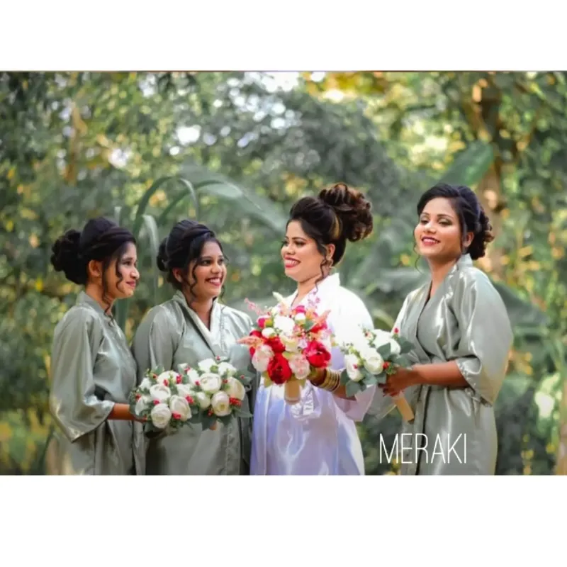Bouquets for our Bride and her entourage