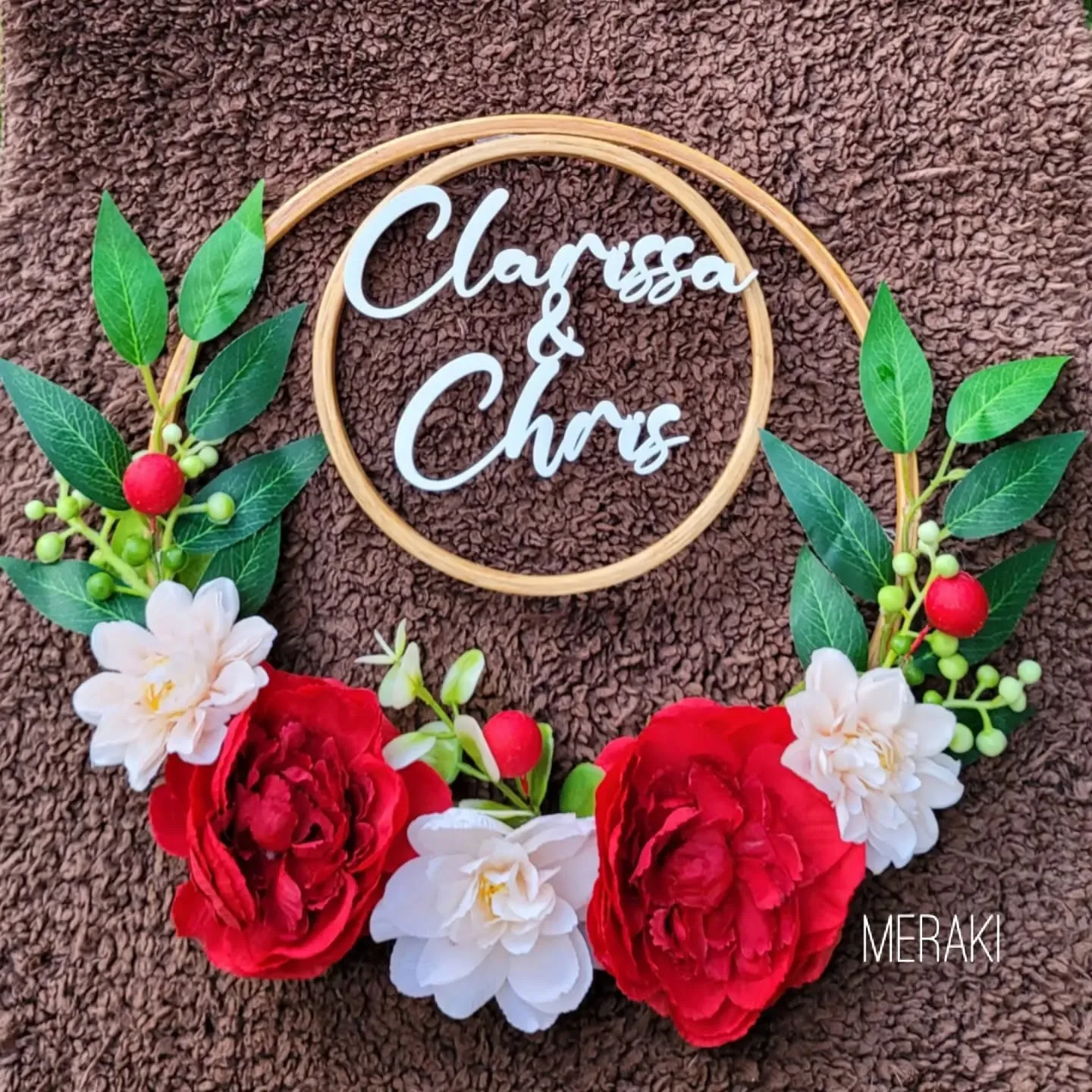 Wall decor with names