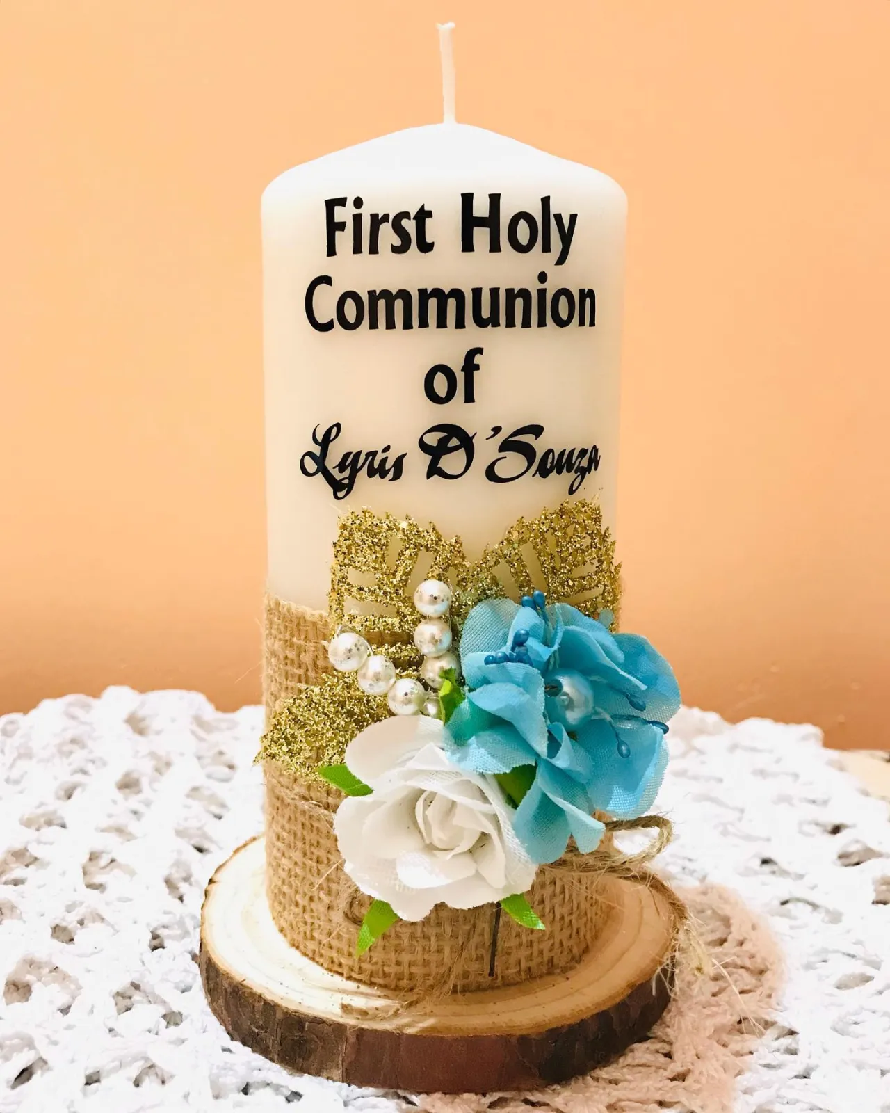 Communion candle