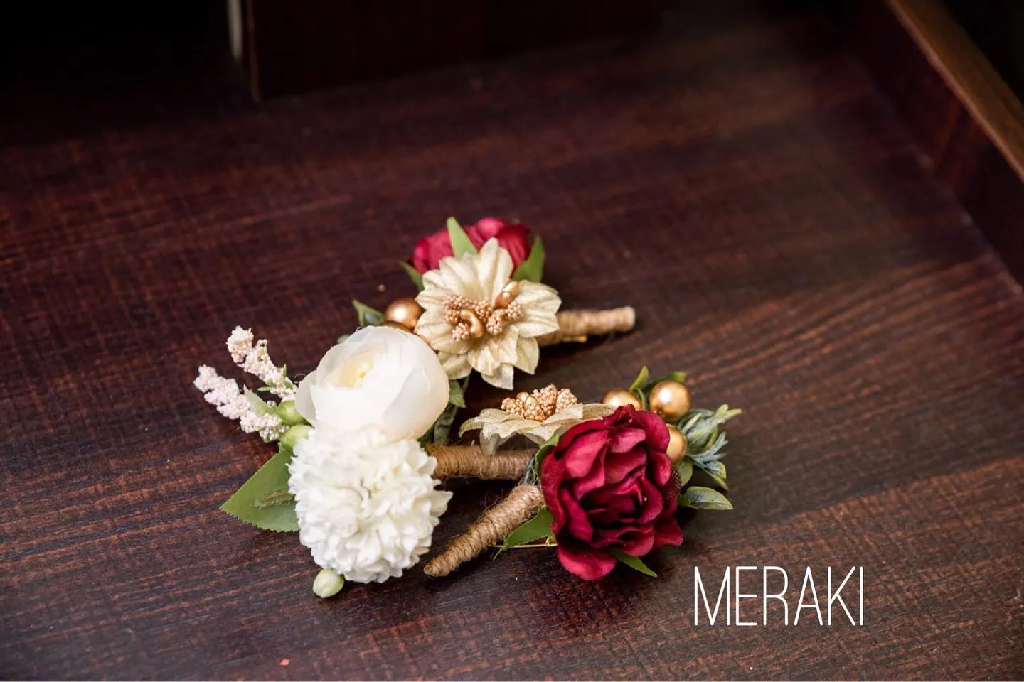 Grooms and best-mans boutonnières